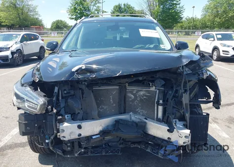 2020 Infiniti Qx60 Pure Awd из США, поврежденный, VIN 5N1DL0MMXLC523627